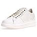 Fm5vbsles Sneakers Scarpe Uomo Casual Bianco Pelle Bianco 45 - Foto miniatura 1