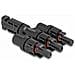 60024 Adattatore Per Inversione Del Genere Dei Cavi 1 X Dl4 3 X Dl4 Nero - Foto miniatura 1