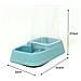 Dispenser Cibo Acqua 3,7L Per Animali Modello 700085 Colore Azzurro   - Foto miniatura 4