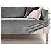 Copridivano Elasticizzato Effetto Velluto Modello Morbidissimo Colore Grigio 3 Posti Grigio - Foto miniatura 2