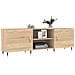 Mobile Porta Tv Rovere Sonoma 150x30x50 Cm In Legno Multistrato - Foto miniatura 3