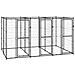 Gabbia Per Cani Da Esterno In Acciaio 7,26 M - Foto miniatura 1