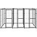Gabbia Per Cani Da Esterno In Acciaio 7,26 M - Foto miniatura 2
