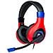 Cuffia con Microfono Nacon Wired Stereo Gaming Headset V1 Colore Nero / Blu / Rosso - Foto miniatura 1