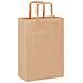 Sacchetti di Carta 50 pz con Manici Marrone 21x11x31 cm - Foto miniatura 3