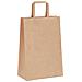 Sacchetti di Carta 50 pz con Manici Marrone 21x11x31 cm - Foto miniatura 4