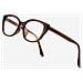 Occhiali Da Vista A Occhi Di Gatto Anti Luce Blu Compatibili Con Tr90 E Pc, Stile Retrò Unisex Per Protezione Visiva E Moda Brown - Foto miniatura 5