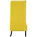 Divano alto Giallo chiaro 109 x 56 x 121 cm Tessuto - Foto miniatura 5
