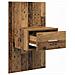 Armadietto per letto 2 pcs Legno vecchio 48.5 x 32.5 x 80 cm - Foto miniatura 5