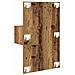 Armadietto per letto 2 pcs Legno vecchio 48.5 x 32.5 x 80 cm - Foto miniatura 9