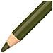 CarbOthello - Matita colorata Premium - Confezione da 12 - Verde Oliva - Foto miniatura 3