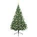 Albero di Natale artificiale con luci integrate Verde 210 cm - Foto miniatura 3