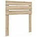 Testiera con testiera Rovere Sonoma 90 cm Legno multistrato - Foto miniatura 1