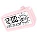 Sveglia Smart Ricaricabile Con Lcd, Luce Notturna E Timer Countdown Pink - Foto miniatura 3