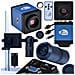 Set Microscopico Draco Blue Pro 3 In 1 - Camera Kmdbp-hdmi-vga 2mp, Obiettivo 100x, Piattaforma Odm-100x | Alta Qualità Immagine, Precisione, Stabilità - Foto miniatura 1