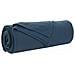 Coperte da Pile 6 pcs Blu navy 210 x 140 cm Panno - Foto miniatura 4