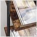 Scaffale per riviste Rovere fumé 68 x 40 x 123.5 cm - Foto miniatura 4