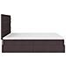 Struttura Letto Pouf con Materassi 160x200 cm in Tessuto - Foto miniatura 8