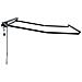 Cornice per Tenda Manuale con LED Antracite 3 x 2,5 m Alluminio - Foto miniatura 4
