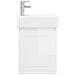 Mobile bagno con rubinetto Bianco Lucido 45,5 x 22,5 x 84 cm - Foto miniatura 5