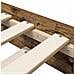 Struttura del letto Legno antico 80 x 200 cm - Foto miniatura 5
