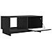 Tavolino da salotto Nero 90 x 50 x 40 cm Legno ingegnerizzato - Foto miniatura 3