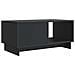 Tavolino da salotto Nero 90 x 50 x 40 cm Legno ingegnerizzato - Foto miniatura 6