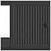 Tavolino da salotto Nero 90 x 50 x 40 cm Legno ingegnerizzato - Foto miniatura 8