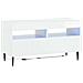 Mobile TV LED Bianco Lucido Legno ingegnerizzato - Foto miniatura 1