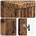 Armadio per Lavabo da Bagno HOORN Legno antico - Foto miniatura 8