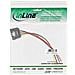 Cavo Adattatore Alimentazione con Blocco di Sicurezza Sata Nera e Bianco M / F 0.15 m 29670A - Foto miniatura 2