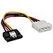 Cavo Adattatore Alimentazione con Blocco di Sicurezza Sata Nera e Bianco M / F 0.15 m 29670A - Foto miniatura 3