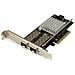 Scheda di rete PCI Express in Fibra ottica da 10Gb con 2 porte SFP+ aperto con Chip Intel - Foto miniatura 1