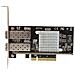 Scheda di rete PCI Express in Fibra ottica da 10Gb con 2 porte SFP+ aperto con Chip Intel - Foto miniatura 2