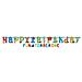 All Aboard Birthday - Festone Di Compleanno Con Guarnizioni A Lettere [ lingua Inglese] - Foto miniatura 1