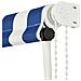 Tenda Da Sole Retrattile 150x150 Cm Blu E Bianco - Foto miniatura 6
