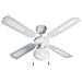 Ventilatore Da Soffitto Con Luce Vt-classic-105b 50w Bianco S0403183 - Foto miniatura 2