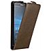 Custodia Compatibile Con Nokia Lumia 950 Xl In Bruno Caffè - Coperchio Protettivo In Design Flip Con Chiusura Magnetica - Foto miniatura 4