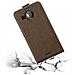 Custodia Compatibile Con Nokia Lumia 950 Xl In Bruno Caffè - Coperchio Protettivo In Design Flip Con Chiusura Magnetica - Foto miniatura 7