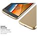 Custodia Compatibile Con Motorola Moto G4 / G4 Plus In Oro Metallico - Coperchio Protettivo In Silicone Tpu Flessibile - Foto miniatura 5