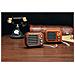 Altoparlante Bluetooth Mini Design Retrò E Radio Fm R918-a / c - Foto miniatura 5