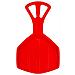 Snow Polypropene Slitta Sedile, Unisex, 0271-roo-uni, Red, Taglia Unica - Foto miniatura 1