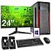 Pc Fisso Completo 8gb Ram Hdd 1tb Monitor Mouse Tastiera Altoparlanti Inclusi - Foto miniatura 1