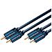 Casual Series Click C - Audiokabel - Rca X 2 (m) Bis Rca X 2 (m) - 50 Cm - Doppelt Abgeschirmtes Koaxialkabel - Foto miniatura 3