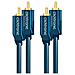 Casual Series Click C - Audiokabel - Rca X 2 (m) Bis Rca X 2 (m) - 50 Cm - Doppelt Abgeschirmtes Koaxialkabel - Foto miniatura 1