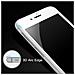 Protezione Schermo Per Iphone 8 Plus In Vetro Temperato Bianco - Foto miniatura 6