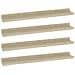 Mensole Da Parete 4 Pz Rovere Sonoma 60x9x3 Cm - Foto miniatura 2