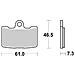 Set 4 Pastiglie Freno 856hs - Foto miniatura 1