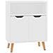 Credenza Bianca 60x30x72 cm in Legno Multistrato - Foto miniatura 1