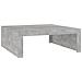 Tavolino da Salotto Grigio Cemento 100x100x35 cm Truciolato - Foto miniatura 1